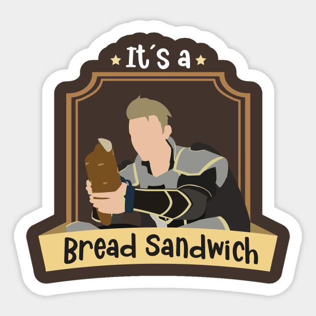 Soren "It´s a bread sandwich" Sticker by ScarletRigmor